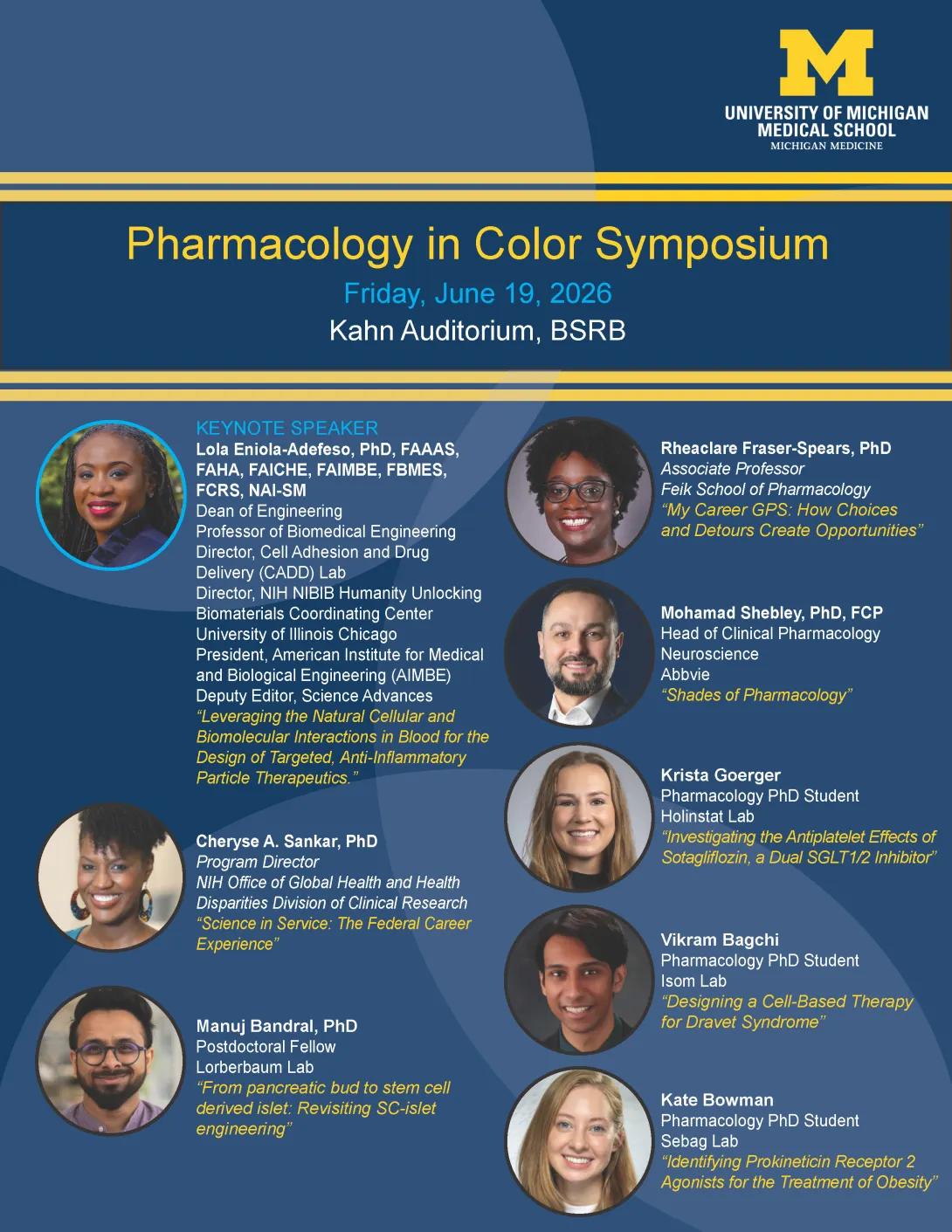 Pharmacology in Color flyer