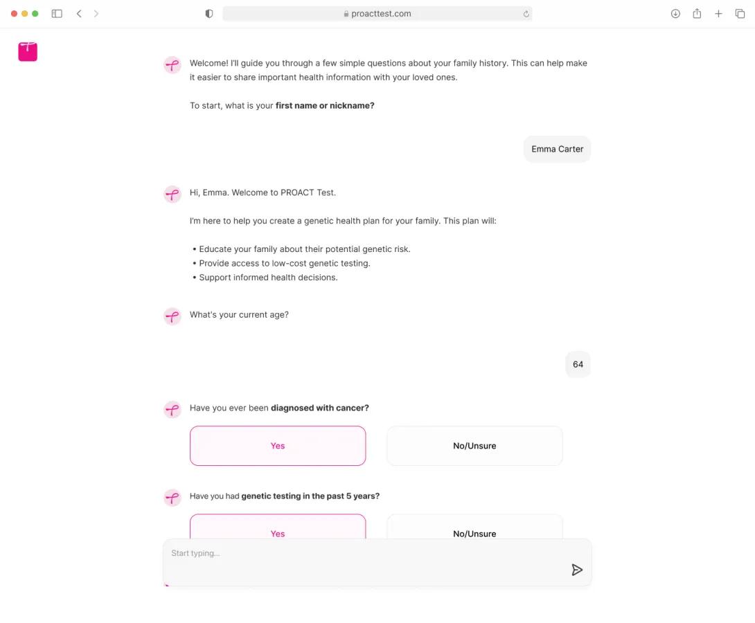 screenshots of a tech program