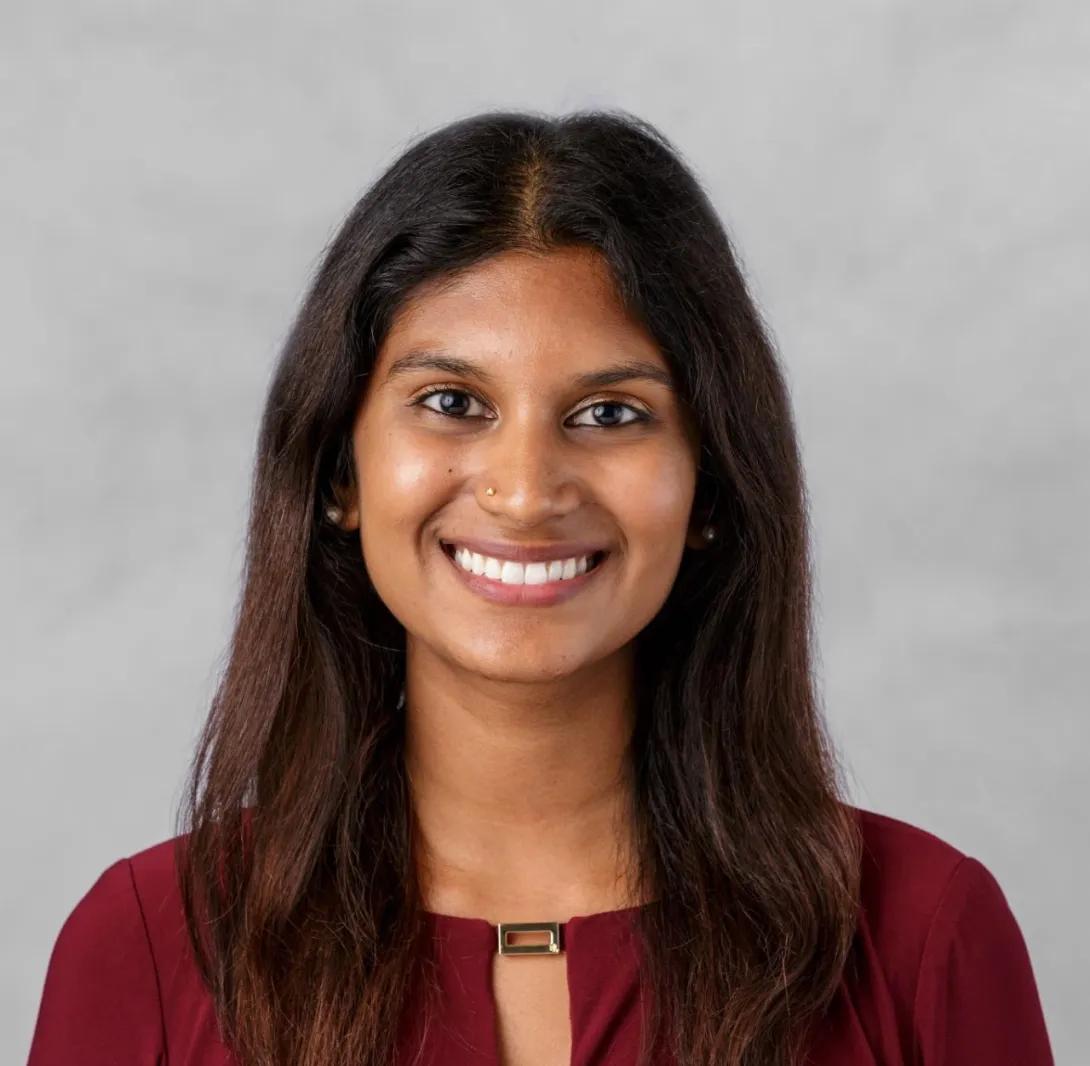 portrait of Dhanalakshmi Thiyagarajan, M.D., Ph.D.