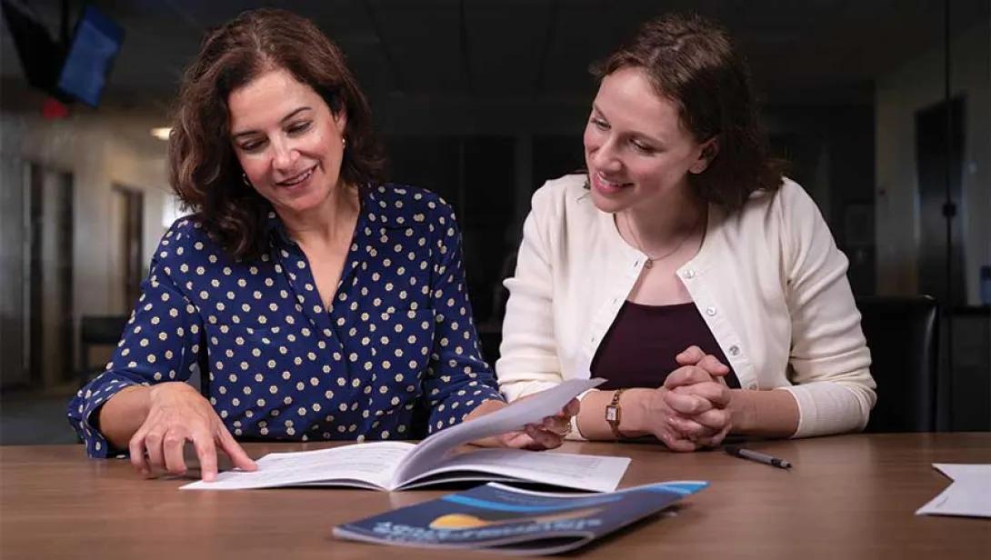 Megan Haymart, MD and Nina Francis-Levin, PhD discuss tools for young adult cancer survivors