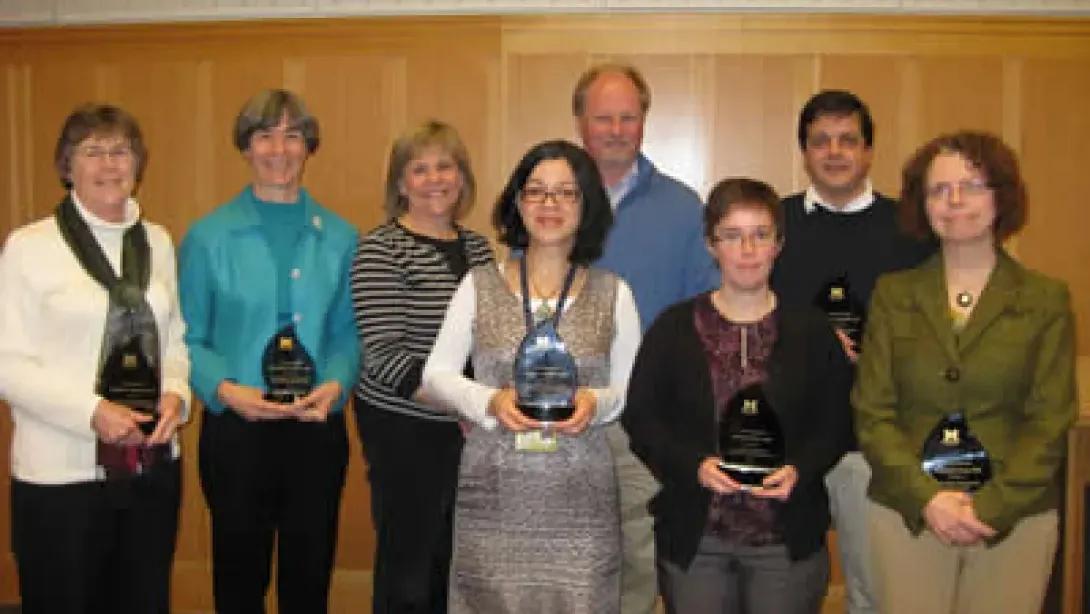 EBS Teaching Award Winners 2012