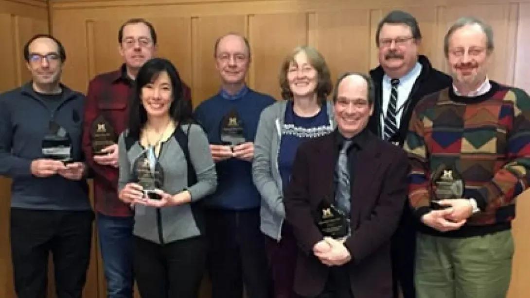 EBS Teaching Award Winners 2015