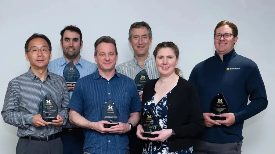 2025 EBS Teaching Award recipients