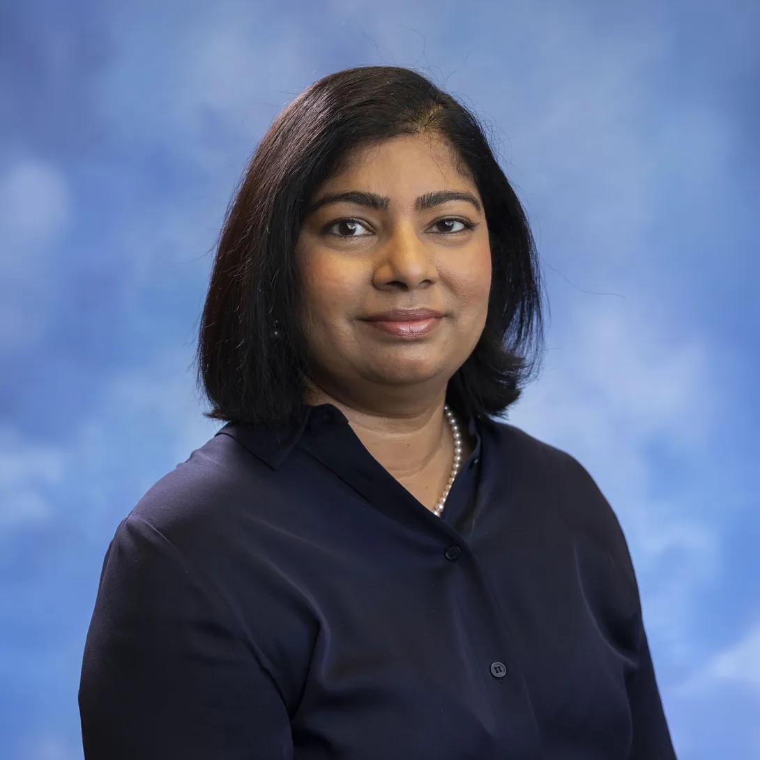 portrait of Anna Vachaparampil Mathew