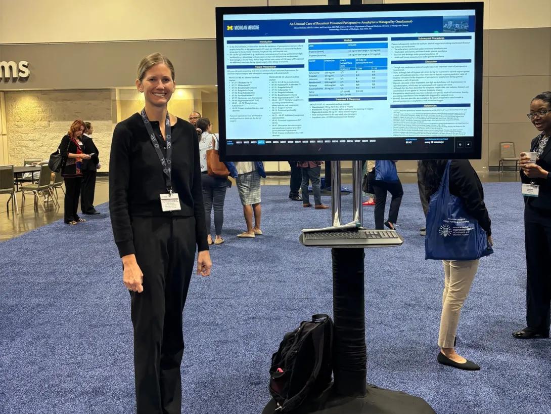 Dr. Holman at ACAAI Conference