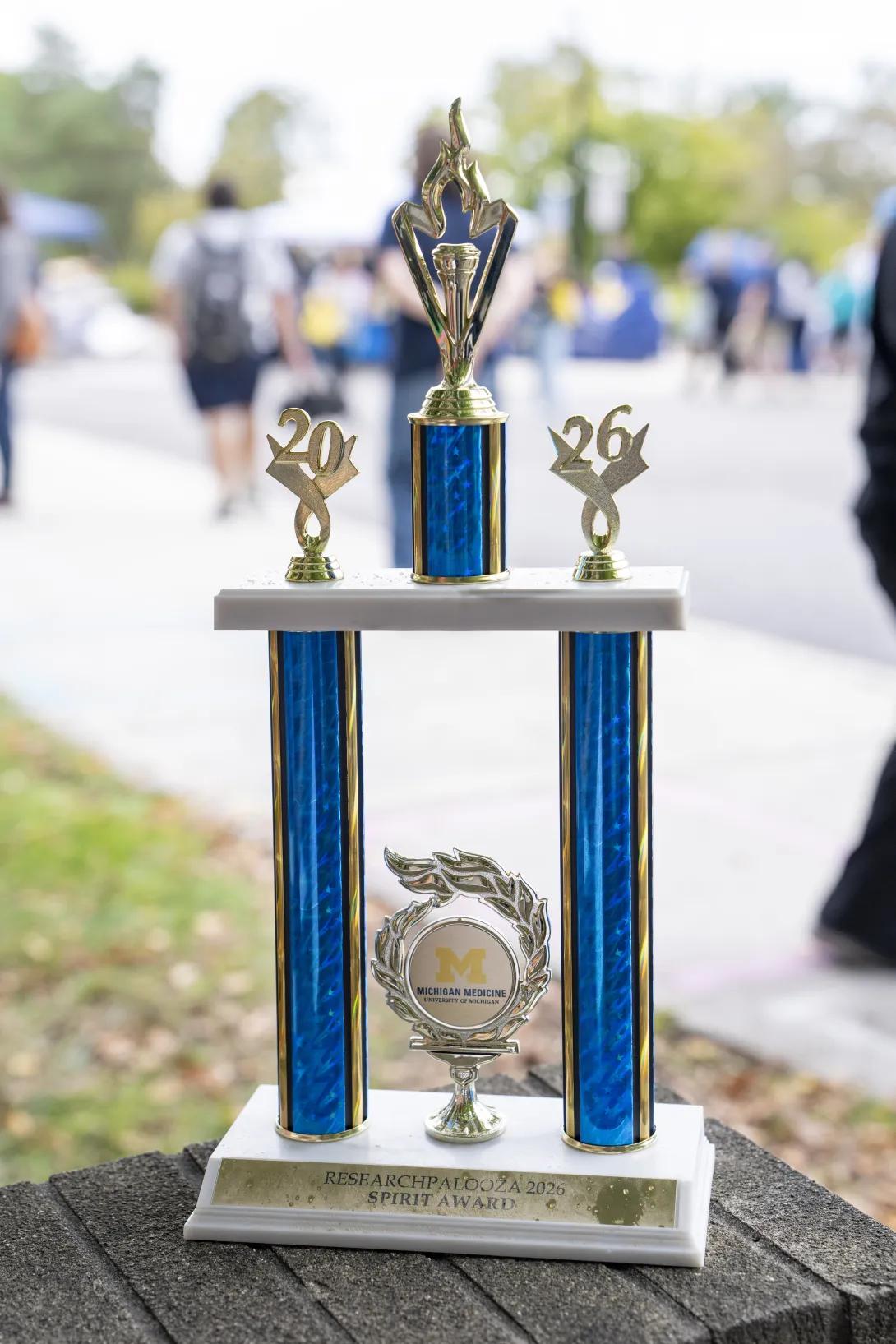 a large trophy